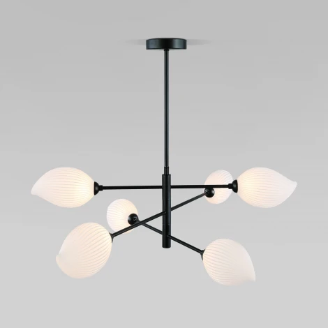 Подвесная люстра Eurosvet Sinki 30189/6 черный (220V)