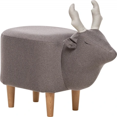 Пуф Leset Maral COMBI (Фанера,Массив дерева,Рогожка) арт.2500000043567