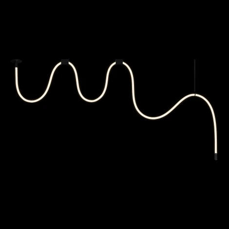 Подвесной светильник светодиодный с гибким неоном Loft It Thread 10388B Black (220V)