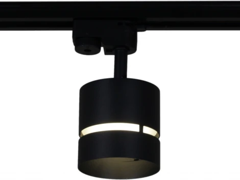 Трековый светильник однофазный Reluce 53017-9.3-001MN GX53 BK (220V)