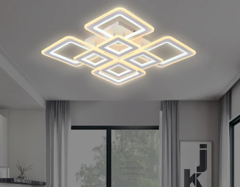 Потолочная люстра Ambrella Acrylica FA868 (регулировка яркости, LED, 220V, пульт управления)