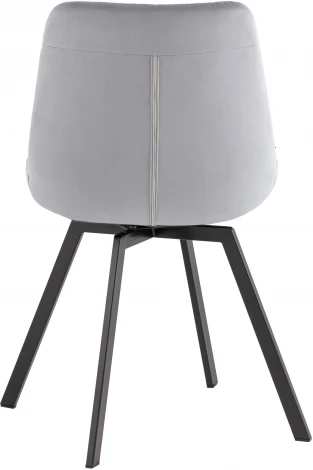 Стул вращающийся Флекс велюр велютто серый УТ000037583