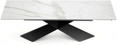 Стол раскладной Top Concept Tyler (180+40+40), керамика матовая, светлый