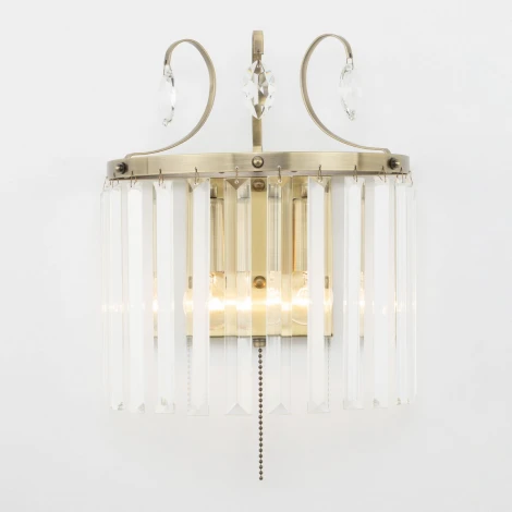 Бра Citilux Инга CL335323 (220V, хрусталь, подвески, выключатель)