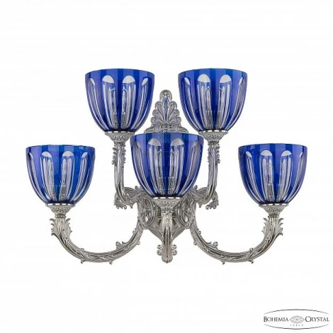 Бра Bohemia 7109 7109B15/3+2/210 NW P1 U Clear-Blue/H-1H