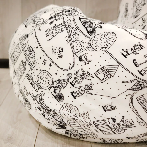 Кресло мешок Dreambag Груша Раскраска (2XL, Классический) 5009631