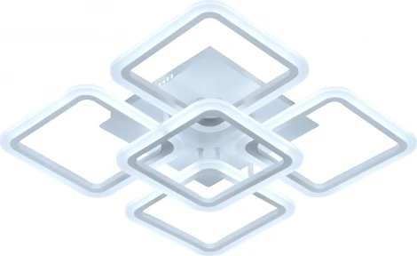 Люстра потолочная светодиодная Square 10220/5 LED*120W White
