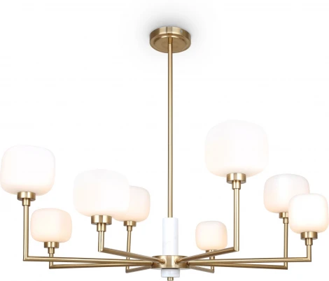 Потолочная люстра на штанге Freya Tender FR5373CL-08BS (220V)