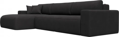 Диван угловой Лига-036 НПБ Классик Лонг левый угол Лига Диванов (Замша) арт.127800L