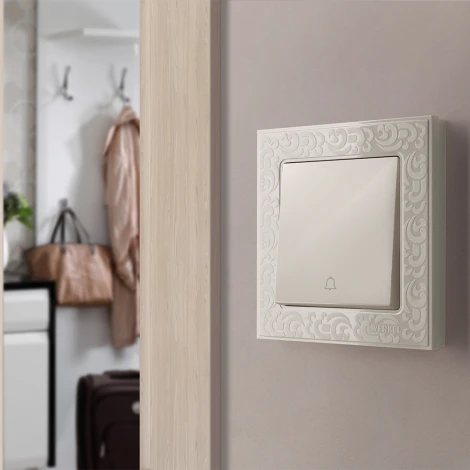 Кнопка звонка (слоновая кость) Werkel W1114503 (a051472)