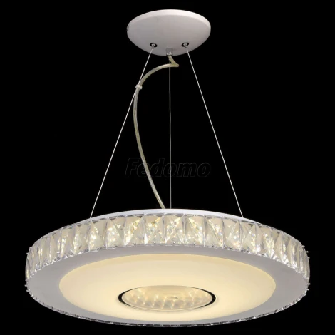 Подвесная люстра DeMarkt Фризанте 687010601 (регулировка яркости, LED, 220V, диммер, пульт управления, на тросе)