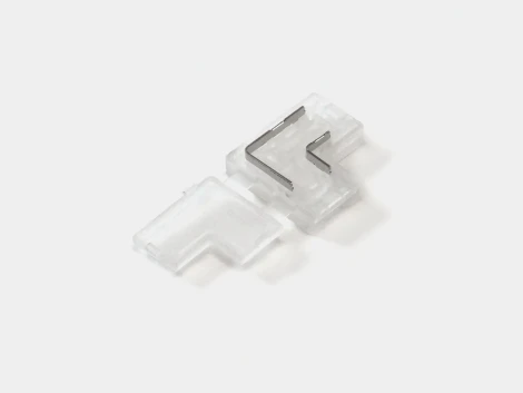 Пластиковый T-коннектор для ленты 8мм SWG CN-8MM-2P-T-SC-H