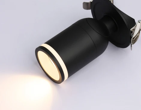 Встраиваемый точечный светильник с поворотным механизмом Ambrella Techno Spot TA1273 (220V, круглые)