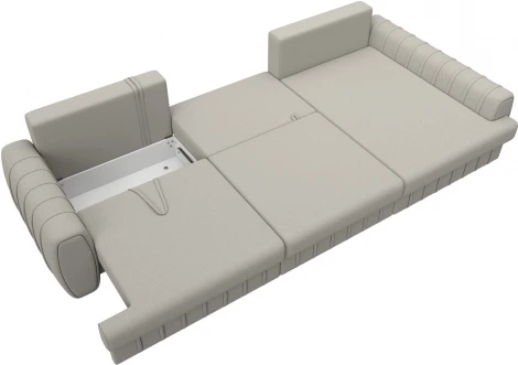 Диван угловой Лига-057 НПБ Лонг угол правый Лига Диванов (Рогожка) арт.129292