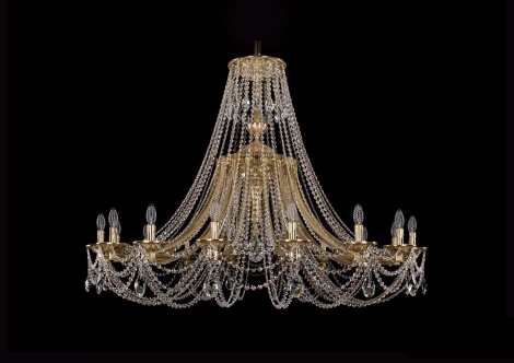 Подвесная люстра Bohemia 1771 1771/16/490/C/G