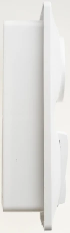 Розетка встраиваемая без заземления с трехклавишным выключателем (белый) Systeme Electric GSL000176