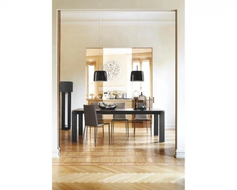 Стол деревянный SIGMA GLASS Calligaris