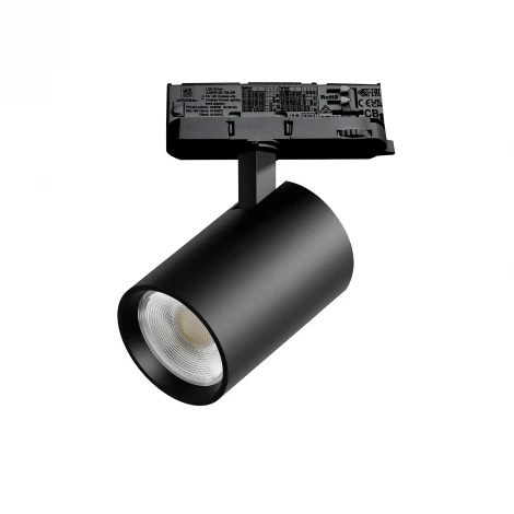 Трековый светильник трехфазный светодиодный LED 24W 220V с адаптером Lightstar Alta Base A5247QT