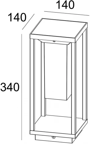 Наземный светильник Deko-Light Samas Solar 733049 (LED, IP54)