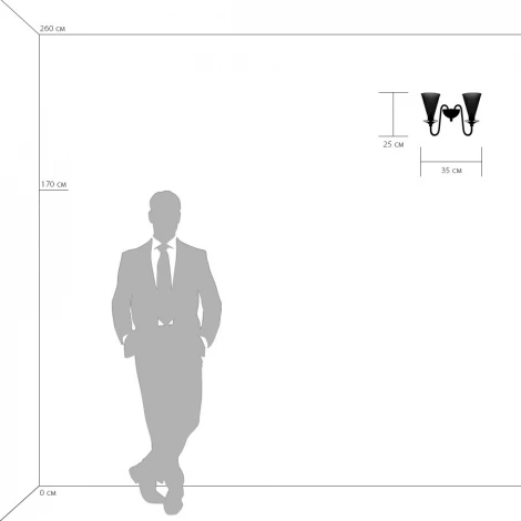 Бра Lightstar Torcia 780620