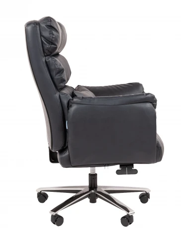 Офисное кресло Chairman 433 Россия экокожа черная 7210899