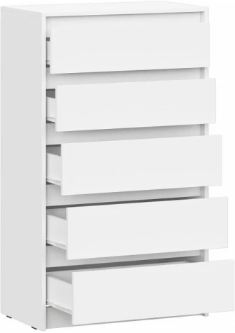 Комод Woodville Идена КМ06-700 ЛДСП белое / ЛДСП белое