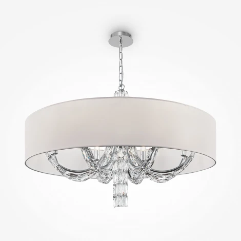 Подвесная люстра Maytoni Talento DIA008PL-08CH (220V, подвески, на цепи, круглые)