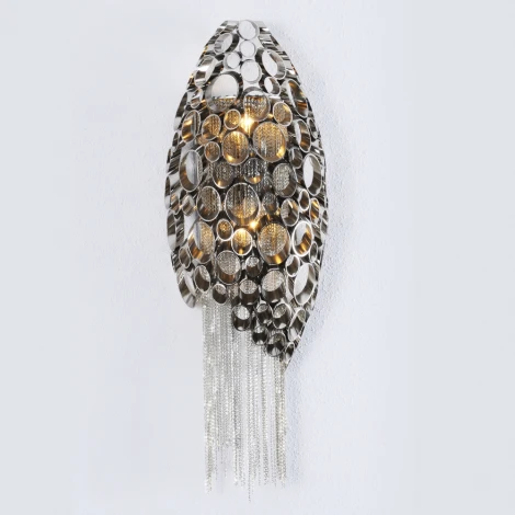 Настенный светильник Crystal Lux Fashion AP2 (220V, узор с кругами)