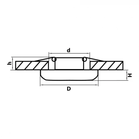Встраиваемый точечный светильник Lightstar Monde 071057 (LED, 220V, IP44)