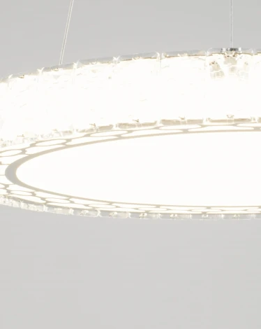 Люстра подвесная светодиодная V1600-PL Ice LED*50W (220V, на проводе, круглые)