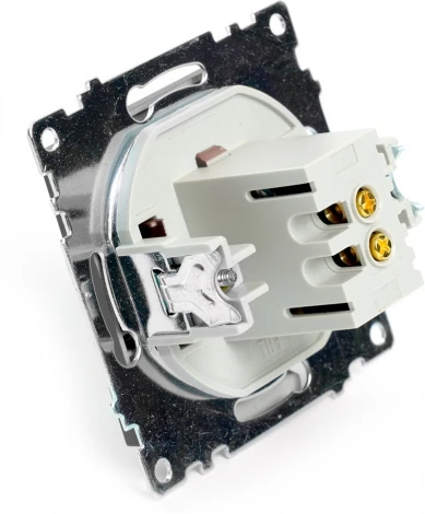 Розетка с USBх2 (коричневый) Stekker Катрин 49027