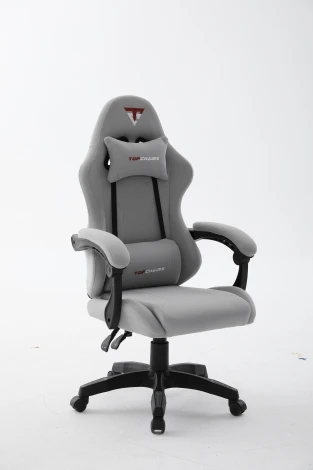 Кресло спортивное TopChairs Druid серый ткань арт.УТ000039469