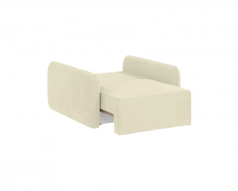 Кресло тканевое молочное D1 Портленд AAA4155005 Premier 01