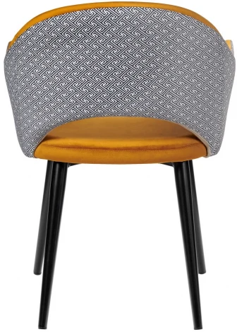 Стул Bruno горчичный с жаккардом Bradex Home RF 0196