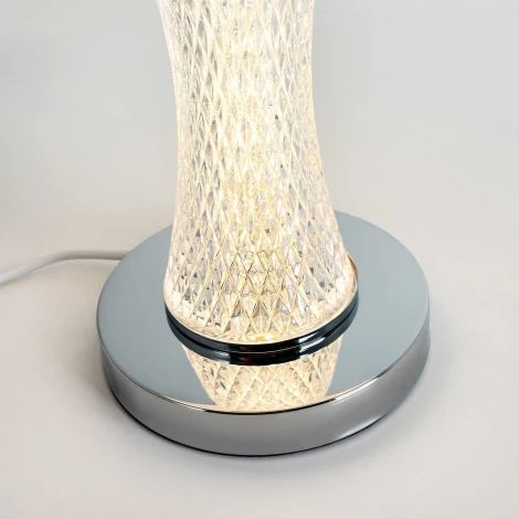 Интерьерная настольная лампа с регулировкой цветовой температуры и RGB LED4U L6161 CR