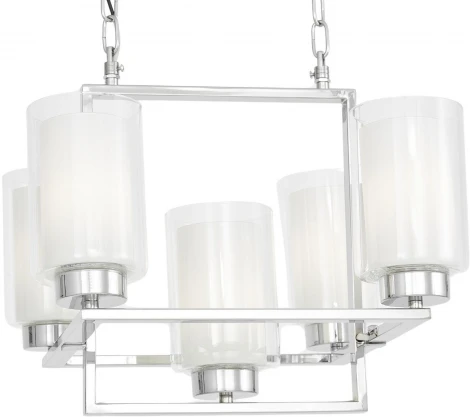 Подвесная люстра Lumina Deco Lino LDP 1239-5 CHR
