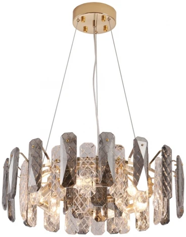 Подвесная люстра Lussole Duval LSP-8857 (220V, на тросе, круглые)