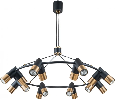 Подвесной светильник 11036/16P Black Indigo Doppio V000456 (220V, на проводе)