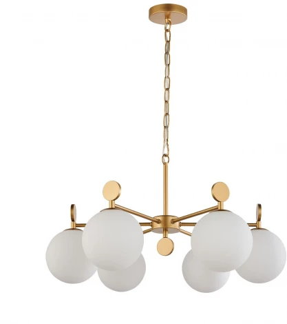 Подвесная люстра Favourite Absolute 2928-6P (220V, на цепи, шарики)