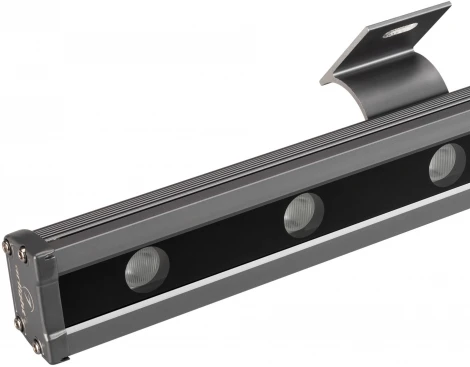 Светодиодный прожектор линейный IP65 AR-LINE-1000L-48W-24V RGB-Day4000 (Grey, 15x45 deg, DMX512) (Arlight, Закрытый) 027282