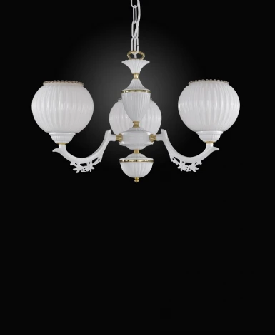 Подвесная люстра Reccagni Angelo L 9650/3 (220V, на цепи, шарики)