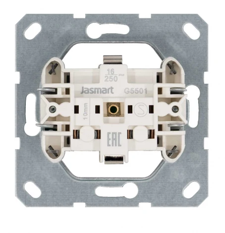Розетка со шторками (мокко) Jasmart G-Classic G5501Z