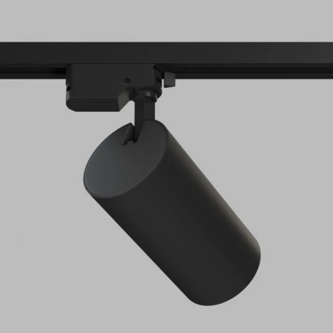 Трековый светильник однофазный 220V Denkirs Solid Koper DK6455-BK (LED)