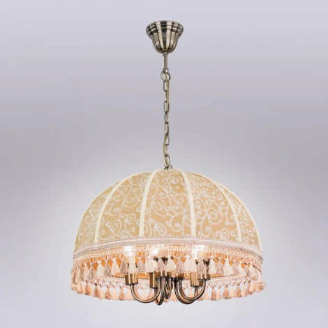 Подвесная люстра бахрома Citilux Bazel CL407155