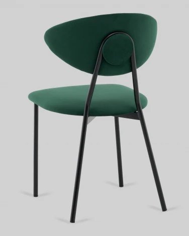 Стул обеденный Квинси велюр зеленый Stool Group арт.УТ000041638
