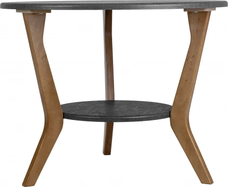 Стол журнальный BeautyStyle 13 серый бетон/бук Mebelik арт.009314