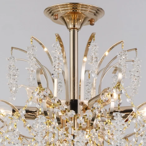 Потолочная люстра хрустальная на штанге Reluce 90324-0.3-09A FGD (220V)