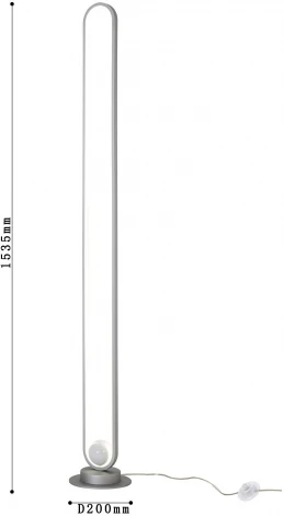 Торшер F-Promo Altus 4222-1F (LED, 220V, выключатель)