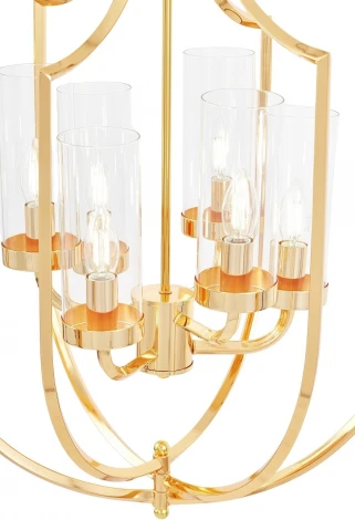 Подвесная люстра Lumina Deco Trulia LDP 8006-6 F.GD