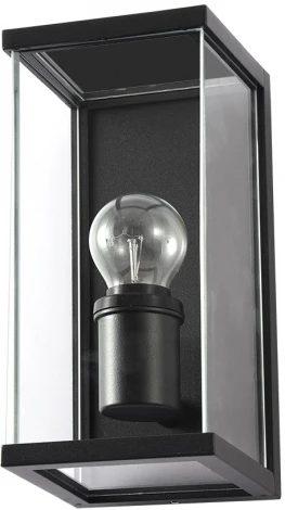 Настенный уличный светильник Arte Lamp Pot A1632AL-1BK (220V, IP54)
